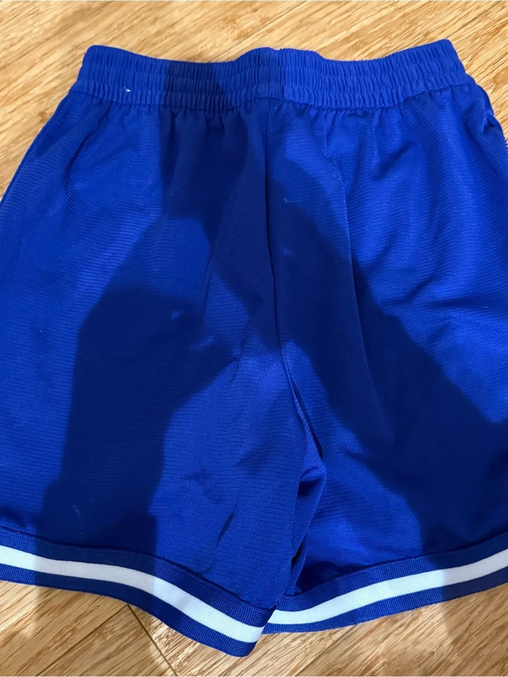 Nike Dri-Fit Boys Purple White Athletic Shorts Size Large